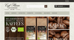Desktop Screenshot of cafeplaisir.de